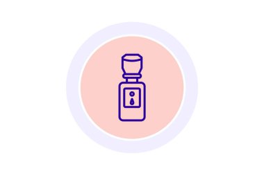 Su dağıtıcı, vektör, piksel mükemmel, illüstratör dosyası