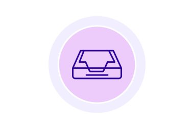 Kağıt tepsi, vektör, piksel mükemmel, illüstratör dosyası