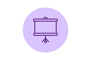 Projektör Ekran, vektör, piksel mükemmel, illüstratör dosyası