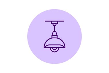 Ofis Tavanı Işığı, vektör, piksel mükemmel, illüstratör dosyası