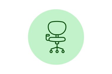 Ofis dışkısı, vektör, piksel mükemmel, illüstratör dosyası