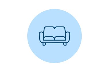 Office Sofa Set, vektör, piksel mükemmel, illüstratör dosyası