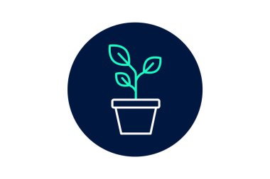 Ofis Bitkisi, vektör, piksel mükemmel, illüstratör dosyası