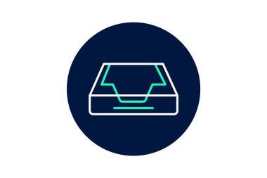 Kağıt tepsi, vektör, piksel mükemmel, illüstratör dosyası