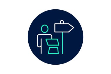 Ofis Geri Dönüşüm Kutusu, vektör, piksel mükemmel, illüstratör dosyası