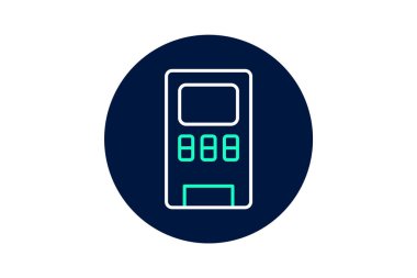 Ofis Atıştırmalığı Makinesi, vektör, piksel mükemmel, illüstratör dosyası