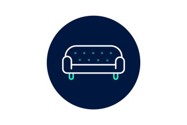 Lounge Osmanlı, vektör, piksel mükemmel, illüstratör dosyası