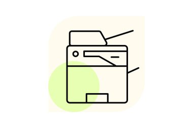 Fotokopi, vektör, piksel mükemmel, illüstratör dosyası