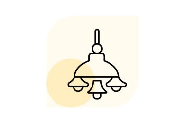 Pendant Light, vektör, piksel mükemmel, illüstratör dosyası