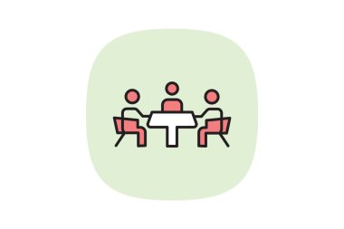 Buluşma Tablosu, vektör, piksel mükemmel, illüstratör dosyası