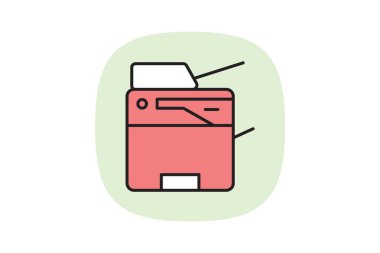 Fotokopi, vektör, piksel mükemmel, illüstratör dosyası