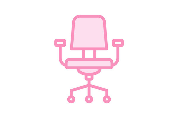 Office Chair, vector, pixel perfect, illustrator file