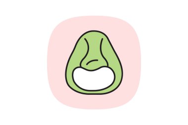 Fasulye Torbası Sandalyesi, vektör, piksel mükemmel, illüstratör dosyası