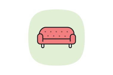 Lounge Osmanlı, vektör, piksel mükemmel, illüstratör dosyası