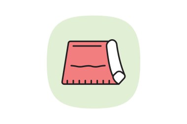 Office Rug, vektör, piksel mükemmel, illüstratör dosyası