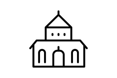 Hasidik Sinagog, vektör, piksel mükemmel, illüstratör dosyası