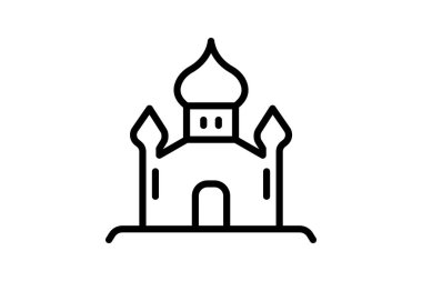 Taş Sinagog, vektör, piksel mükemmel, illüstratör dosyası