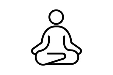 Manevi geri çekilme, vektör, piksel mükemmel, illüstratör dosyası