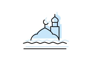 Hacc Sitesi, vektör, piksel mükemmel, illüstratör dosyası