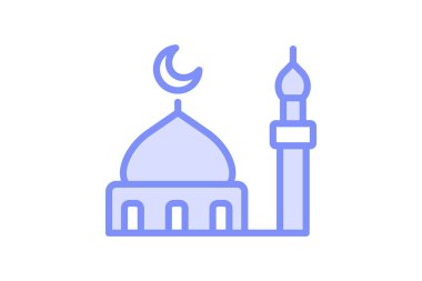 Mescid Nabawi, vektör, piksel mükemmel, illüstratör dosyası