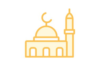 Osmanlı Camii, vektör, piksel mükemmel, illüstratör dosyası