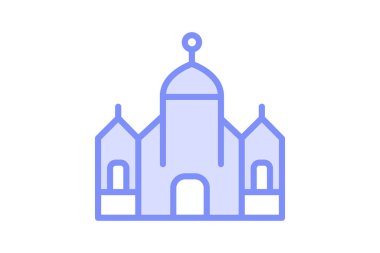 Sinagog, vektör, piksel mükemmel, illüstratör dosyası