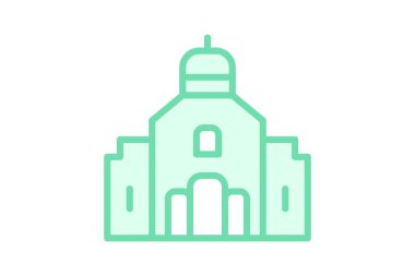 Sinagog, vektör, piksel mükemmel, illüstratör dosyası