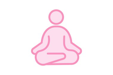 Manevi geri çekilme, vektör, piksel mükemmel, illüstratör dosyası