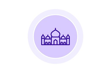 Büyük Cami, vektör, piksel mükemmel, illüstratör dosyası