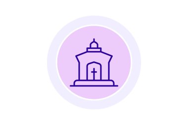 Anıtmezar, vektör, piksel mükemmel, illüstratör dosyası