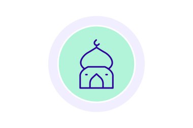 Dua Salonu, vektör, piksel mükemmel, illüstratör dosyası