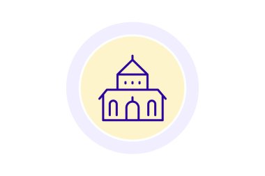 Hasidik Sinagog, vektör, piksel mükemmel, illüstratör dosyası