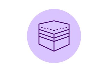 Kabe Binası, vektör, piksel mükemmel, illüstratör dosyası