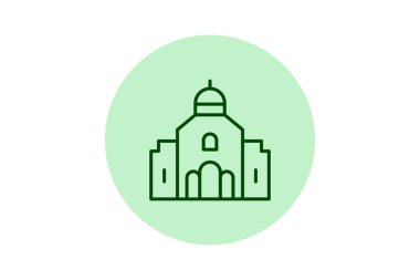 Sinagog, vektör, piksel mükemmel, illüstratör dosyası