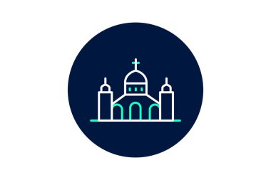 Bazilika, vektör, piksel mükemmel, çizer dosyası