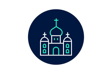 Ortodoks Kilisesi, vektör, piksel mükemmel, illüstratör dosyası