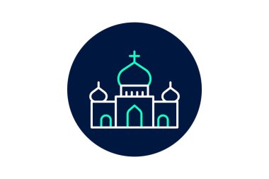 Dini Kompleks, vektör, piksel mükemmel, illüstratör dosyası