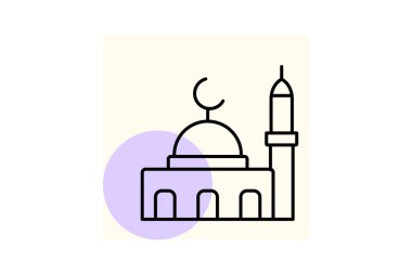 Osmanlı Camii, vektör, piksel mükemmel, illüstratör dosyası