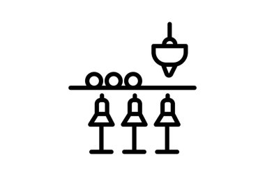 Tapas Çubuğu, vektör, piksel mükemmel, illüstratör dosyası