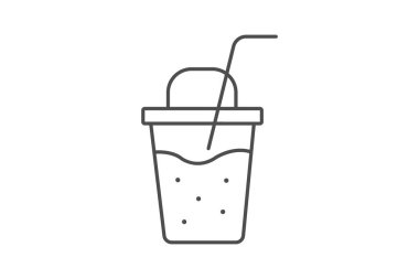 Juice Çubuğu, vektör, piksel mükemmel, illüstratör dosyası