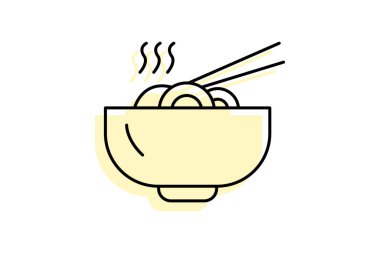 Pho Restoran, vektör, piksel mükemmel, illüstratör dosyası