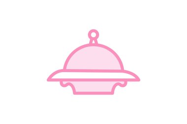 Fine Dining Restoran, vektör, piksel mükemmel, illüstratör dosyası