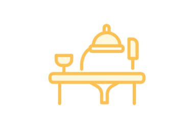 İspanyol Restoranı, vektör, piksel mükemmel, illüstratör dosyası