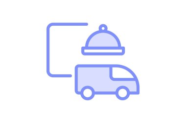 Teslimat Mutfağı, vektör, piksel mükemmel, illüstratör dosyası