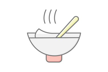 Tayland Restoranı, vektör, piksel mükemmel, illüstratör dosyası