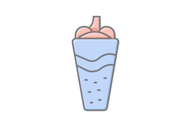 Shawarma Dükkanı, vektör, piksel mükemmel, illüstratör dosyası