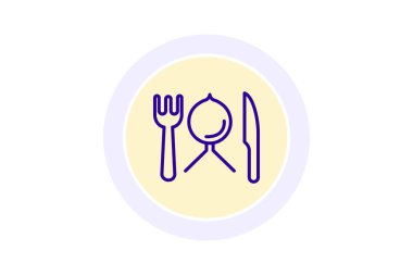 Türk Restoranı, vektör, piksel mükemmel, illüstratör dosyası