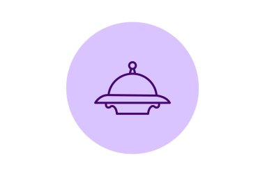 Fine Dining Restoran, vektör, piksel mükemmel, illüstratör dosyası