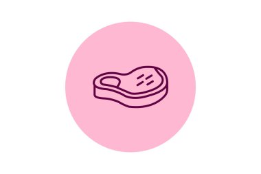 Biftek evi, vektör, piksel mükemmel, illüstratör dosyası