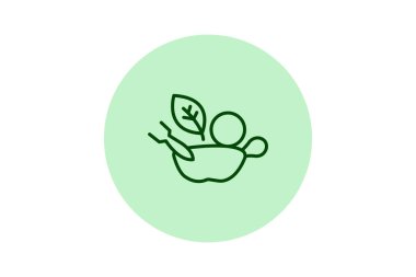 Sağlıklı Yemek Restoranı, vektör, piksel mükemmel, illüstratör dosyası